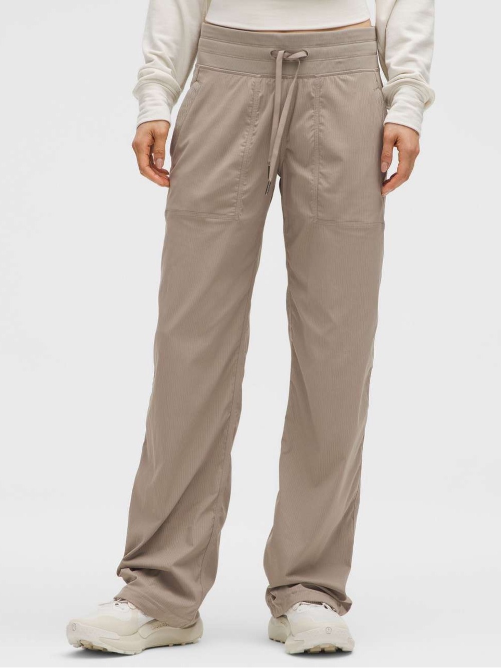 Lululemon Dance Studio Mid-Rise Pant *Regular in Warm Ash Grey